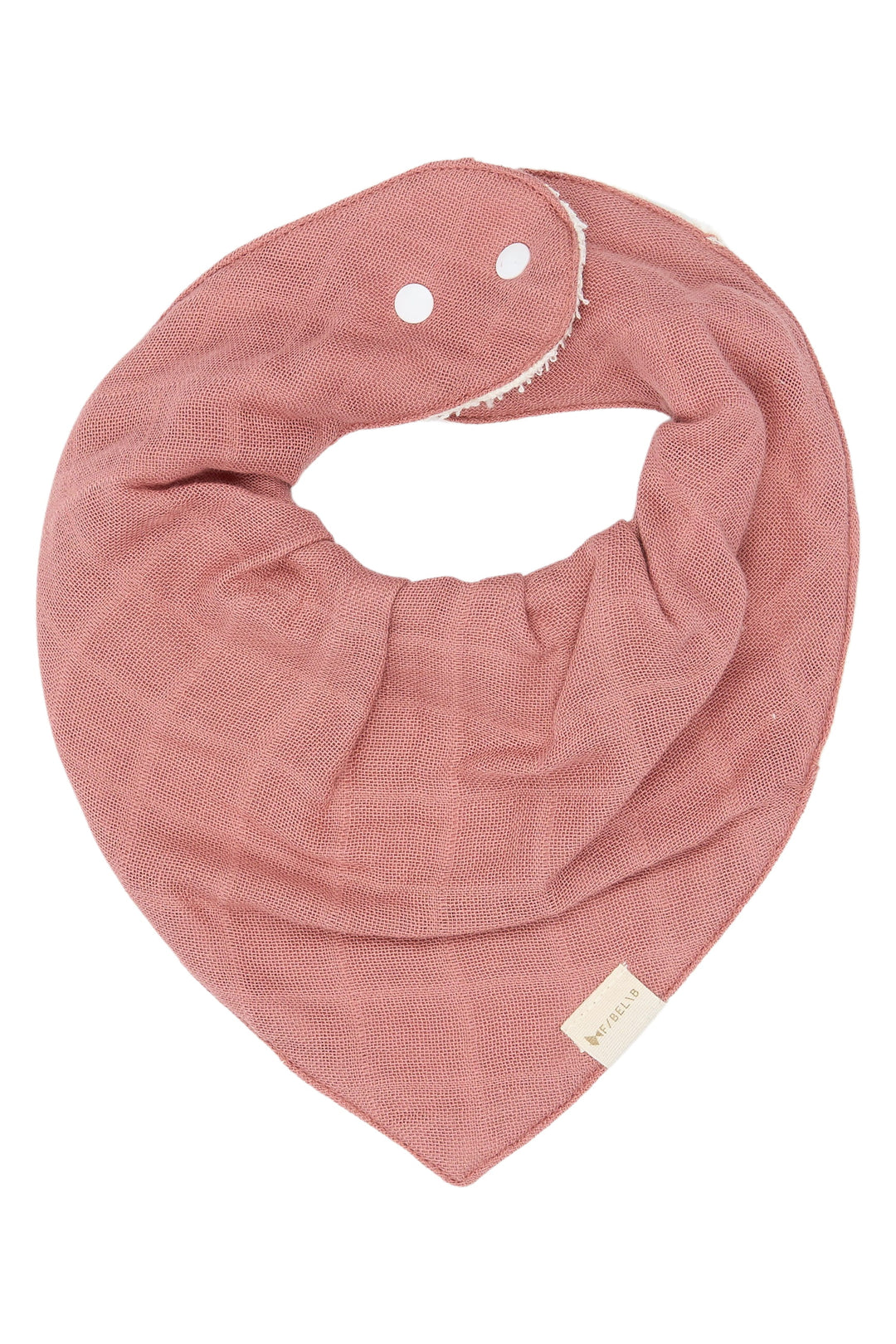 Fabelab - Organic Cotton Bandana Bibs, Airplane Pink, 3pcs