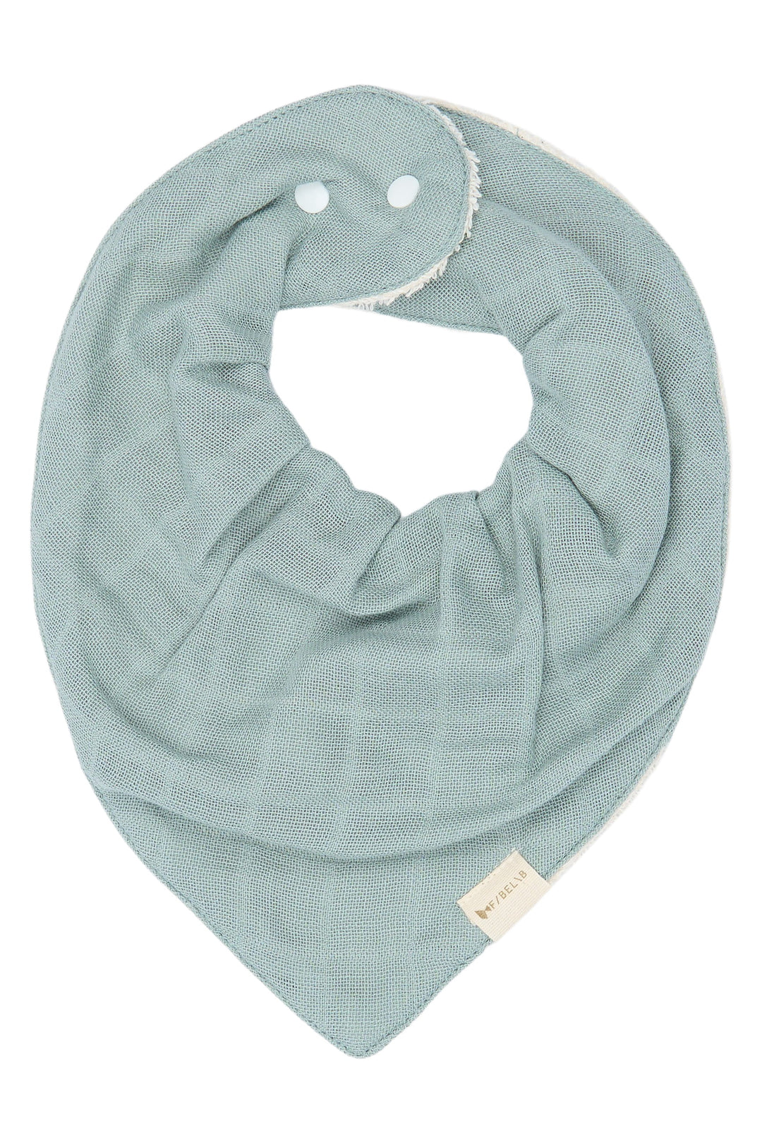 Fabelab - Organic Cotton Bandana Bibs, Airplane Blue, 3pcs
