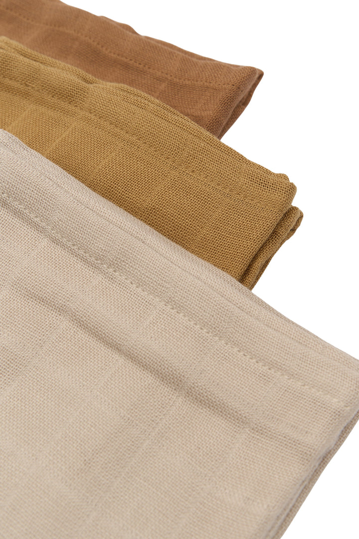 Fabelab - Organic Cotton Muslin Wraps, Giraffe on the Air, 4pcs - SAMPLE