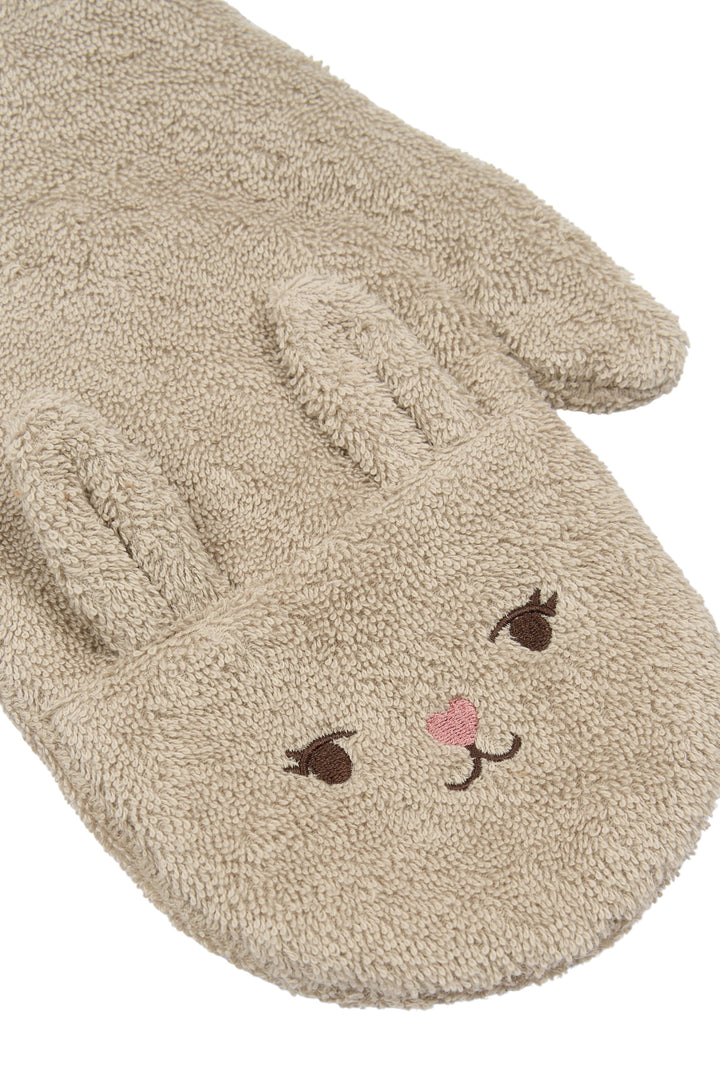 Fabelab Bath Mitts - Bear and Bunny, 2 pcs