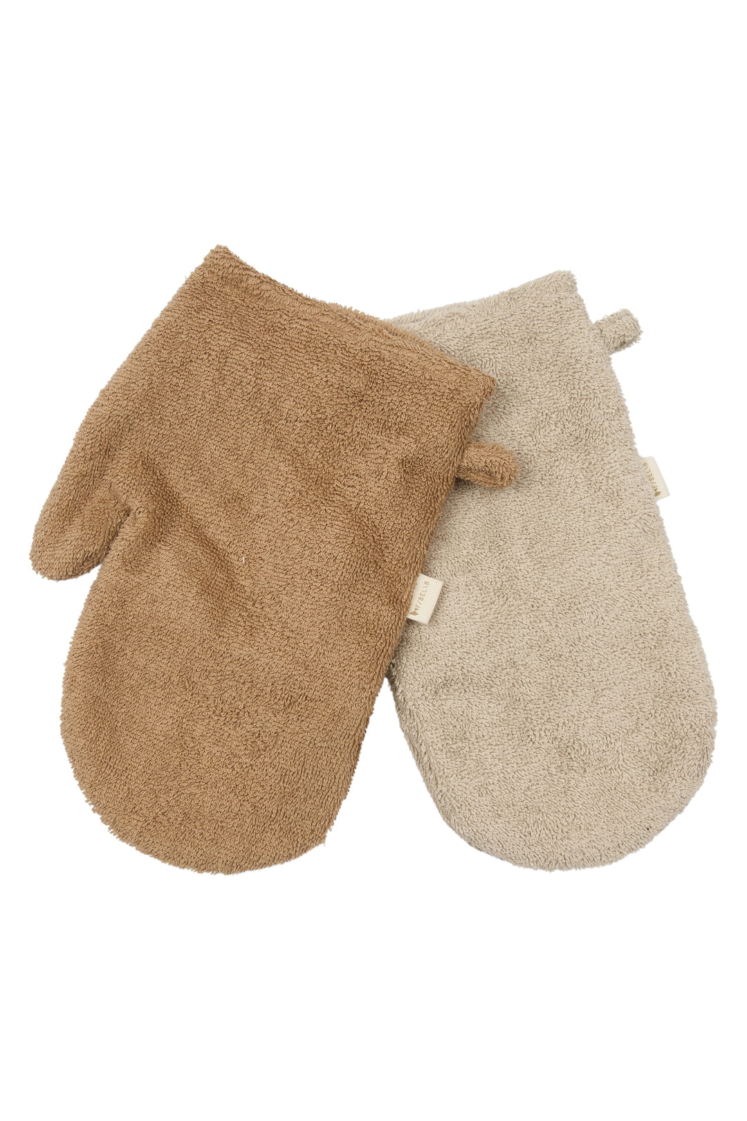 Fabelab Bath Mitts - Bear and Bunny, 2 pcs