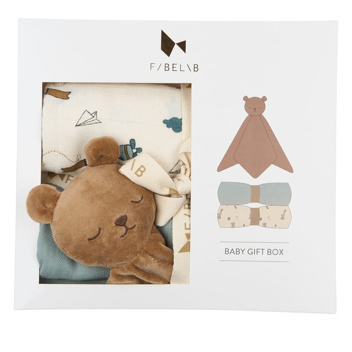 Fabelab - Newborn Baby Gift Box, Bear