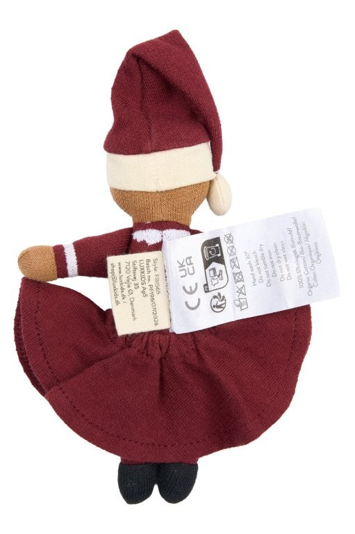 Fabelab - Pocket Friend - Mrs Santa, 14 cm