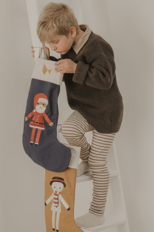 Fabelab Christmas - Stocking, Santa, 50 cm