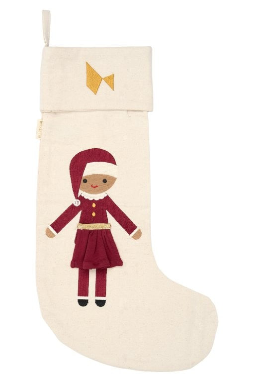 Fabelab Christmas - Stocking, Mrs Santa, 50 cm