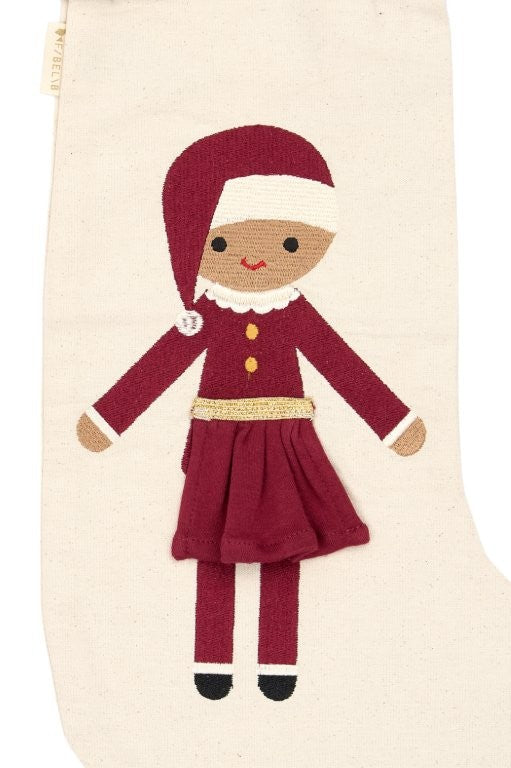 Fabelab Christmas - Stocking, Mrs Santa, 50 cm