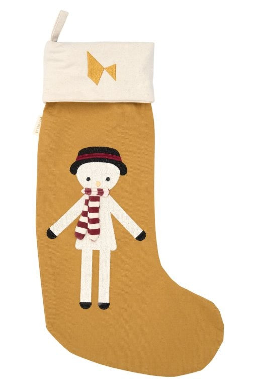 Fabelab Christmas - Stocking, Snowman, 50 cm