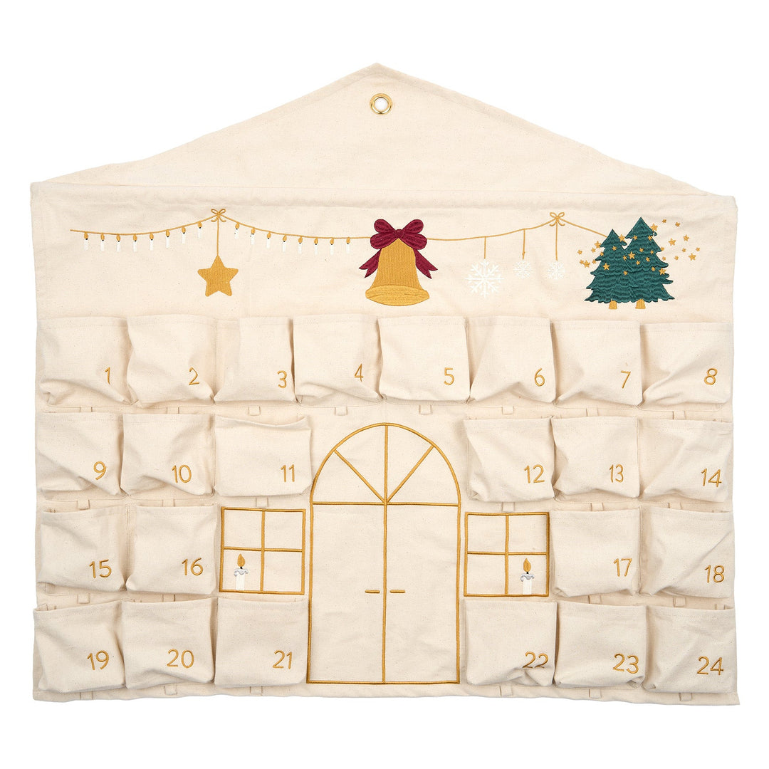 Fabelab Christmas - Advent Calendar House, 78 cm