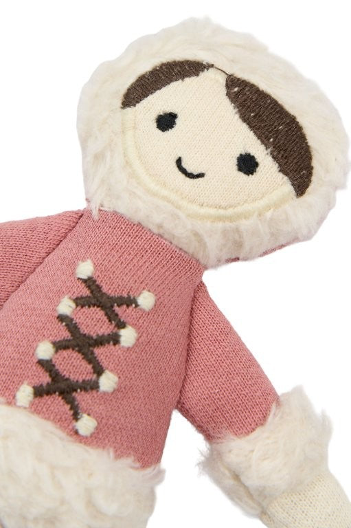 Fabelab - Pocket Friend - Eskimo, Ash Rose, 14 cm