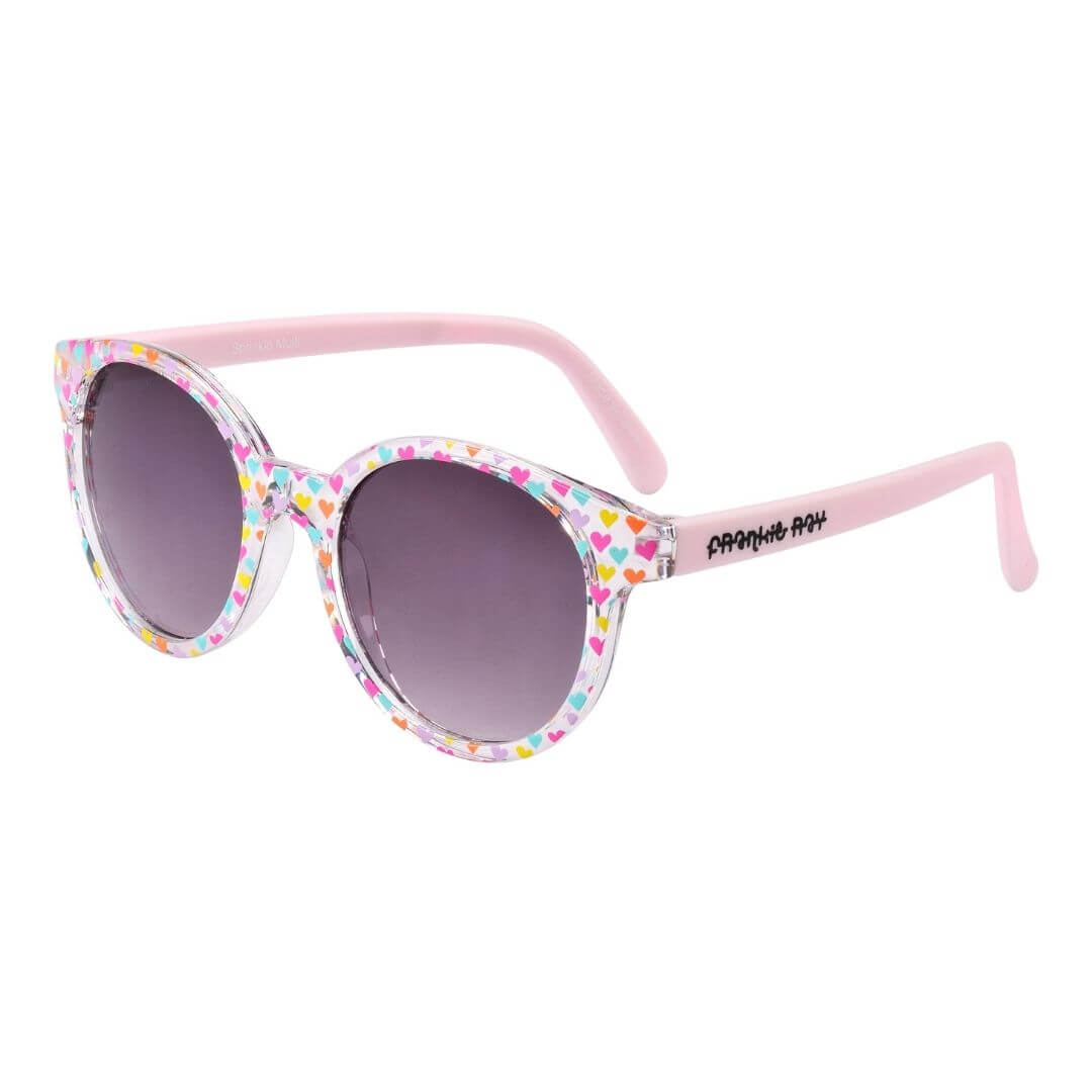 Frankie Ray Kids Sunglasses -  Sprinkle, Multi Heart