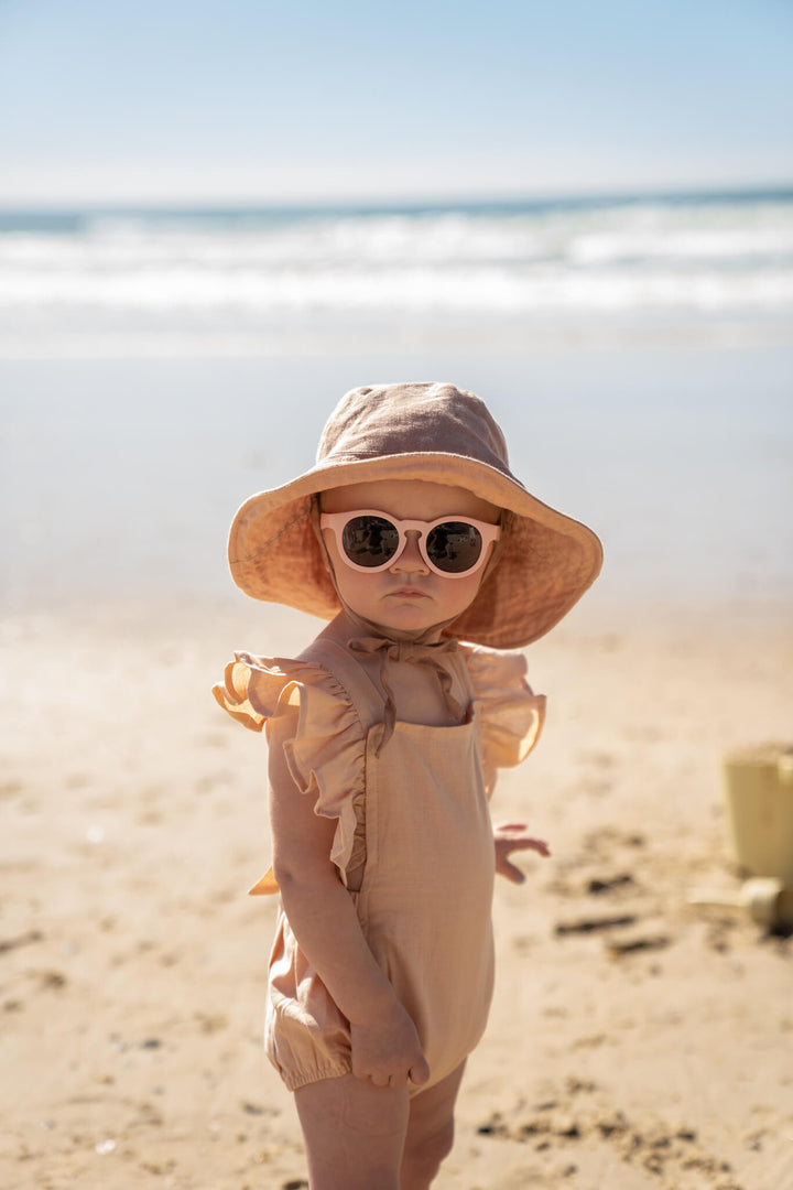 Frankie Ray Eco Baby Sunglasses, Shell Pink