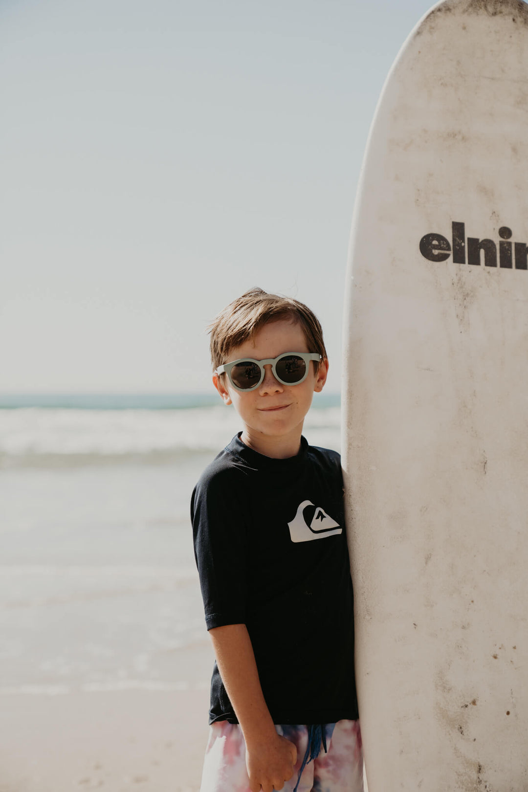 Frankie Ray Eco Kids Sunglasses, Kelp Green