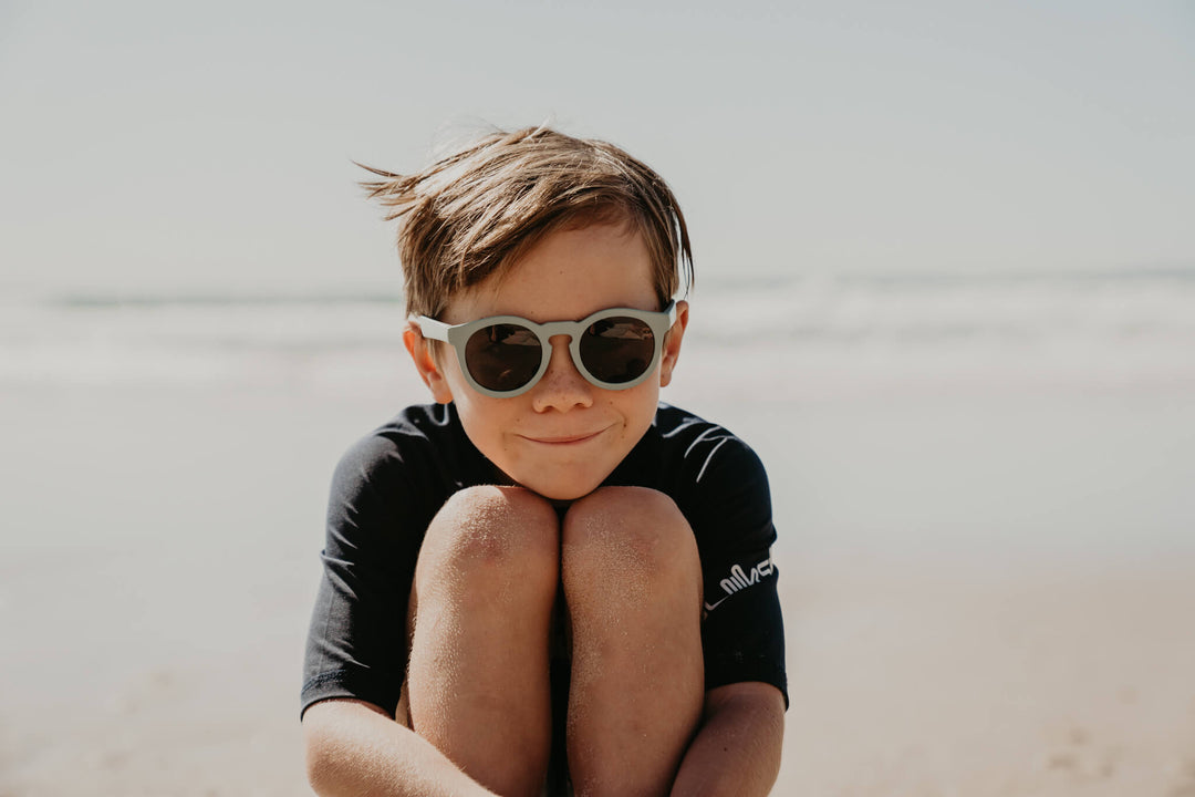 Frankie Ray Eco Kids Sunglasses, Kelp Green