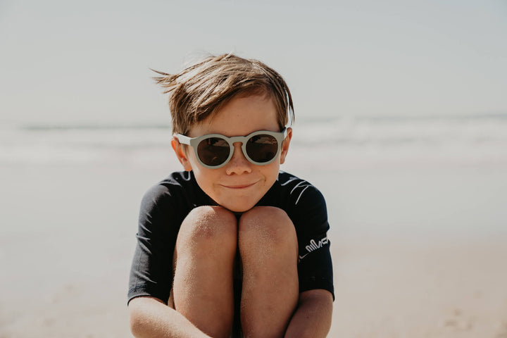 Frankie Ray Eco Kids Sunglasses, Kelp Green