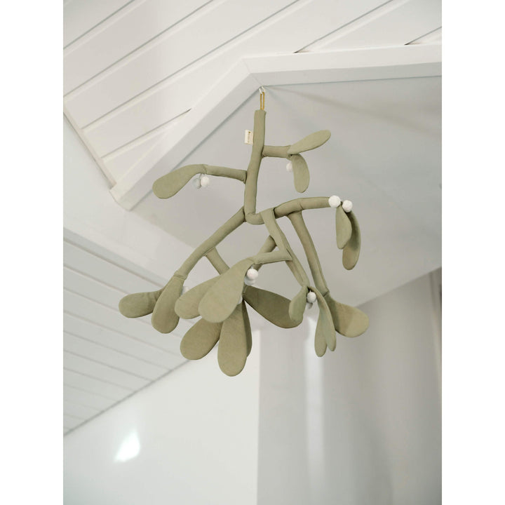 Fabelab Christmas - Fabric Hanging Ornament Mistletoe, 55 cm