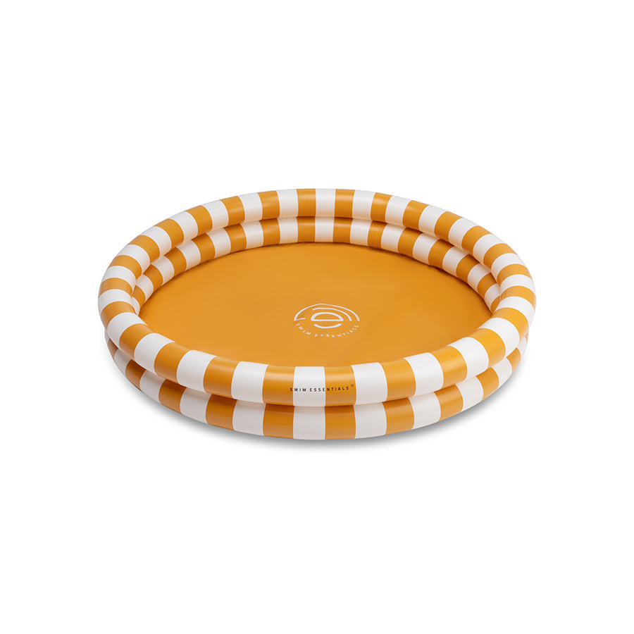 Swim Essentials Inflatable Children's Pool - Flow Yellow/White, 100 cm