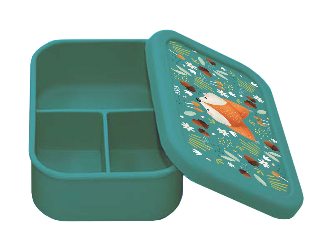 Sassi Silicone Lunch Box - Crunchy The Fox