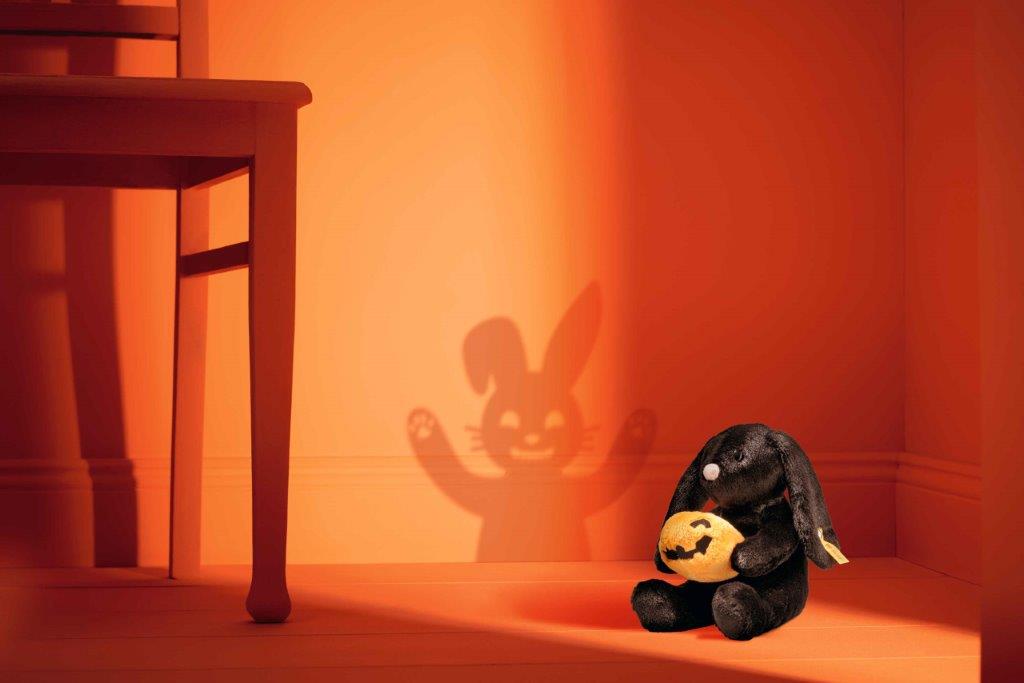 Steiff Halloween Soft Cuddly Hoppie Rabbit Mr Spice, 16 cm