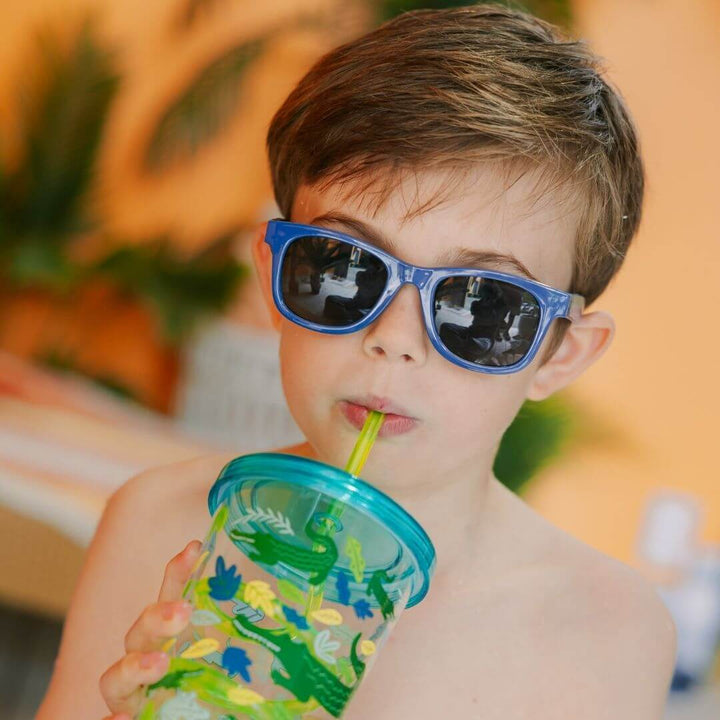 Frankie Ray Kids Sunglasses -  Gadget, Blue With Star