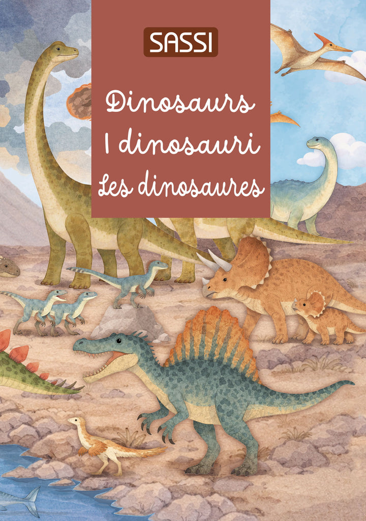 Sassi Glow-in-the-Dark Night &amp; Day Puzzle &amp; Book Set - Dinosaurs