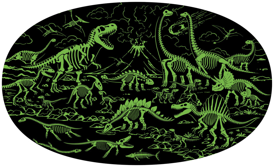 Sassi Glow-in-the-Dark Night &amp; Day Puzzle &amp; Book Set - Dinosaurs