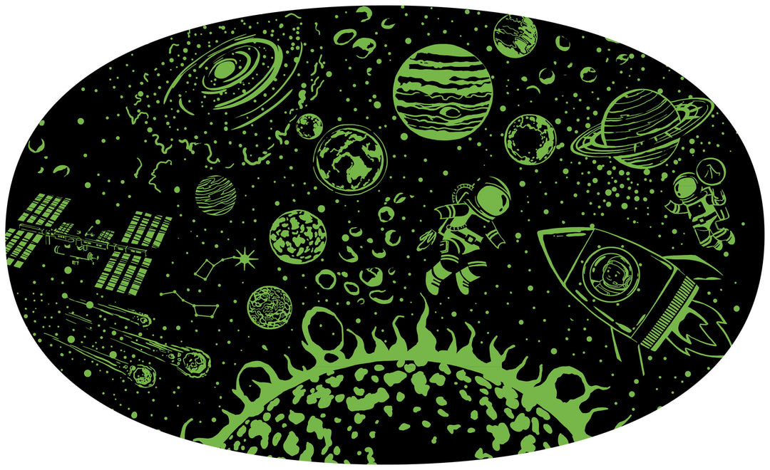 Sassi Glow-in-the-Dark Night &amp; Day Puzzle &amp; Book Set - Space