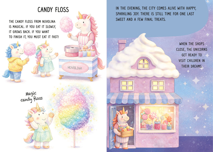 Sassi Glow-In-The-Dark Night &amp; Day Double-Sided Puzzle &amp; Book Set - Unicorns