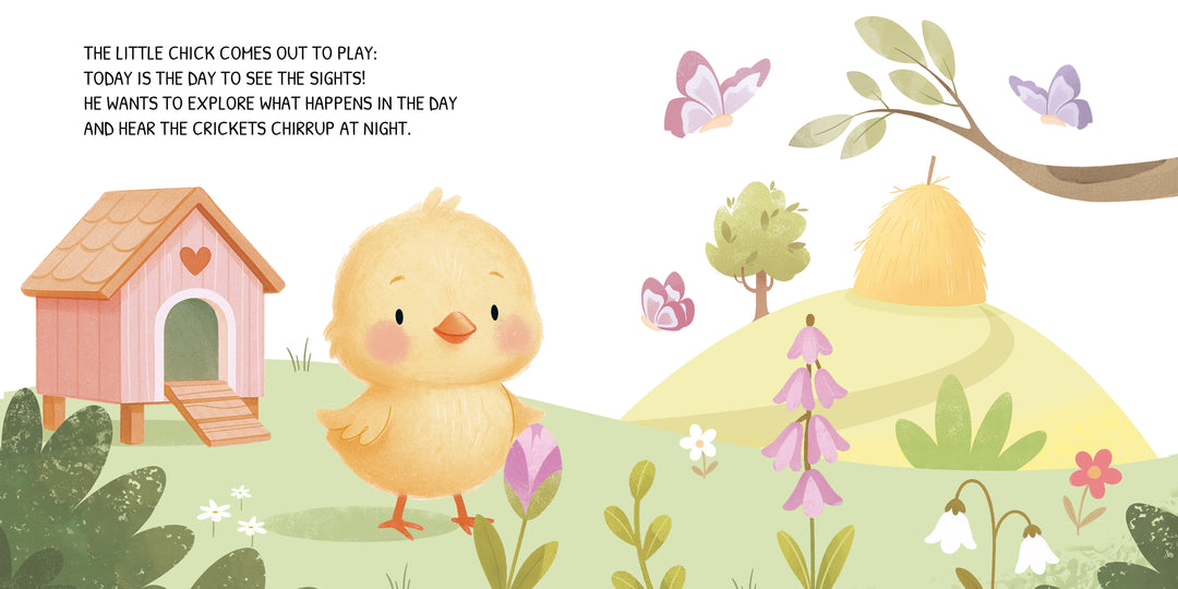 Sassi Board Book - Glow-In-The-Dark - The Farmyard