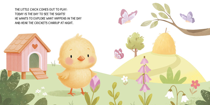 Sassi Board Book - Glow-In-The-Dark - The Farmyard