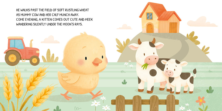 Sassi Board Book - Glow-In-The-Dark - The Farmyard