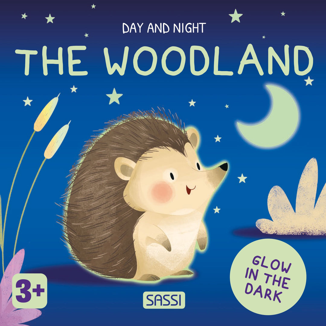 Sassi Board Book - Glow-In-The-Dark - The Woodland