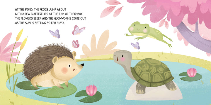 Sassi Board Book - Glow-In-The-Dark - The Woodland