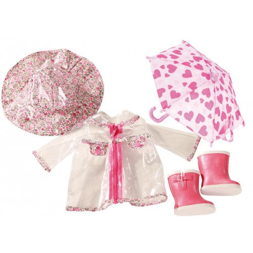 Götz Doll Wardrobe - 45-50 cm - Raincoat Set