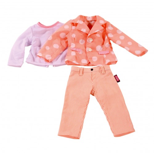 Götz Doll Wardrobe - 45-50 cm - Pink Trouser Set