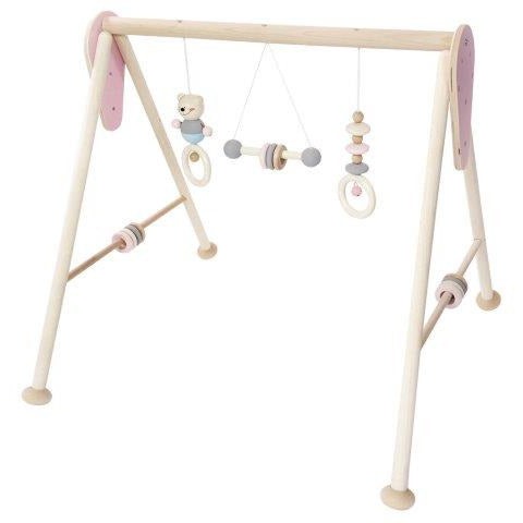Hess-Spielzeug Baby Play Gym Natural Pink