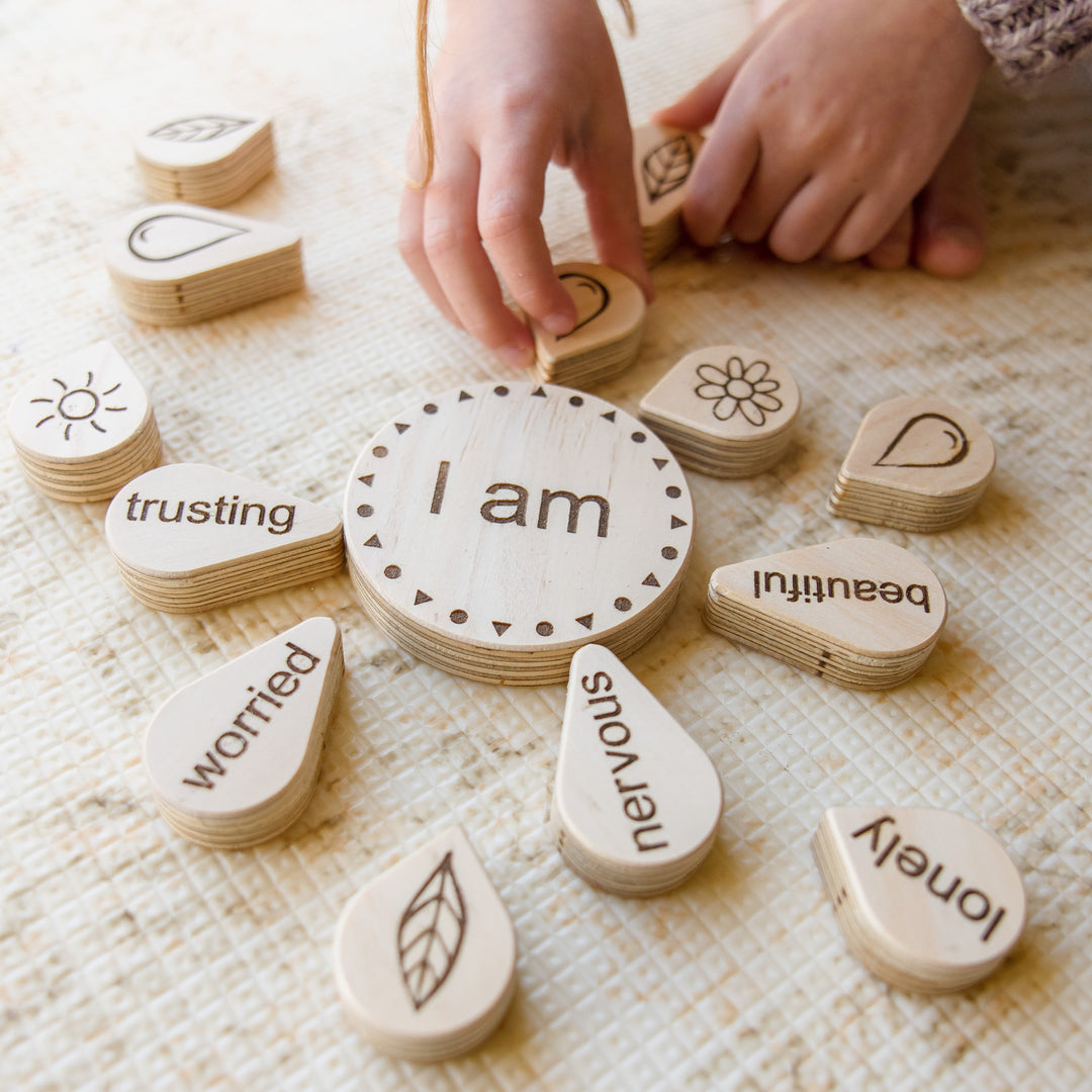 in-wood I am Mandala Puzzle, 16 pcs