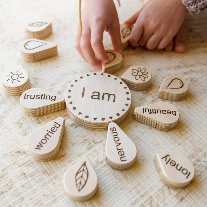 in-wood I am Mandala Puzzle, 16 pcs