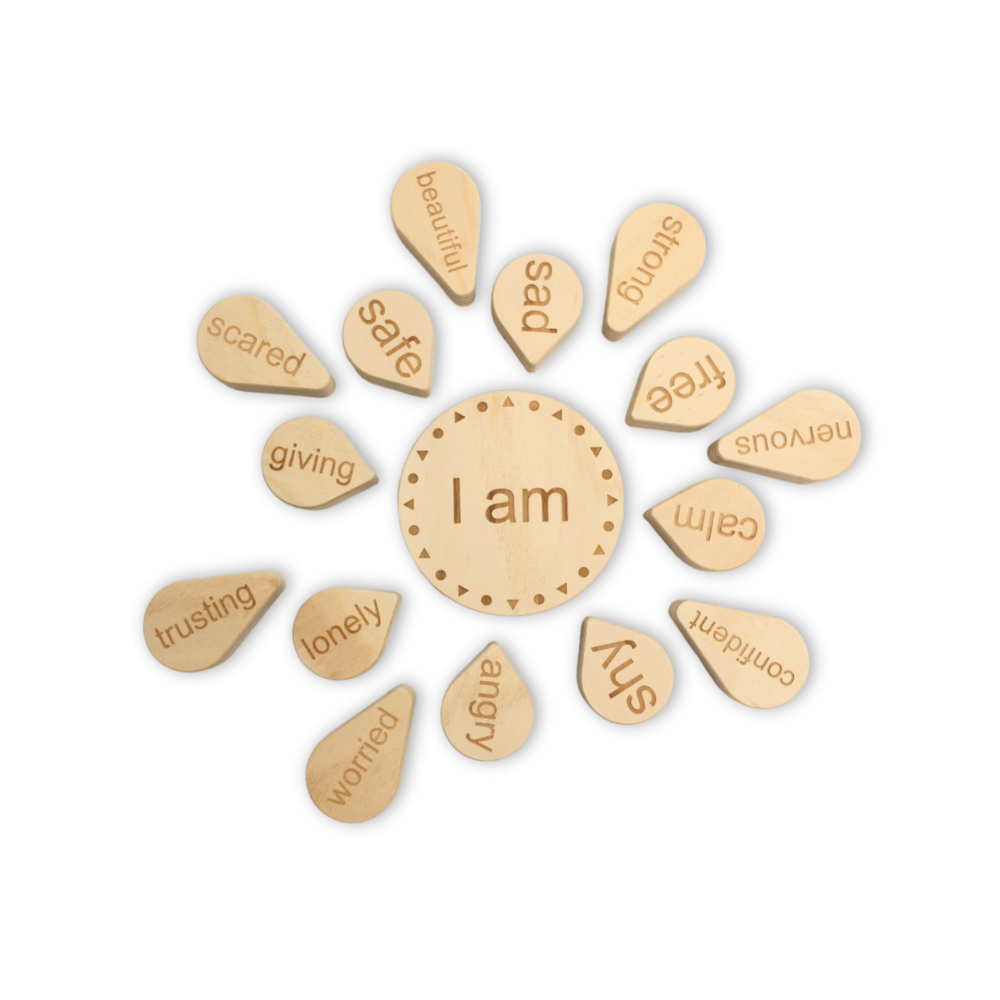 in-wood I am Mandala Puzzle, 16 pcs