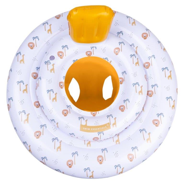 Swim Essentials Inflatable Baby Swimseat - Jungle, 0-1 yrs