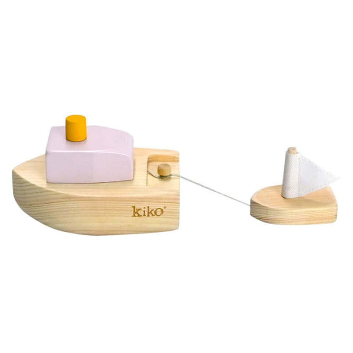 Kiko+ Ofune Wind-Up Boat, Lavender