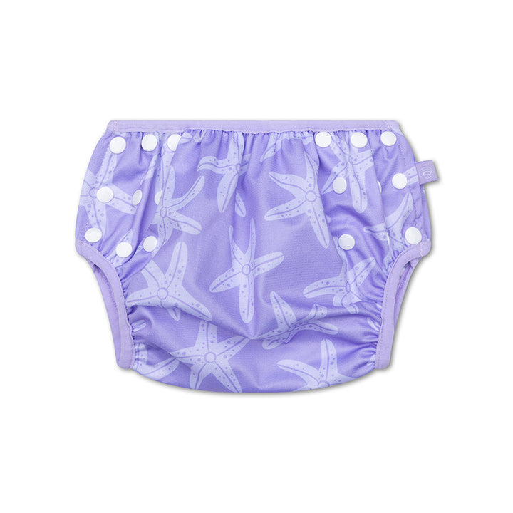 Swim Essentials Swim Nappy OSFA, Lilac Sea Stars