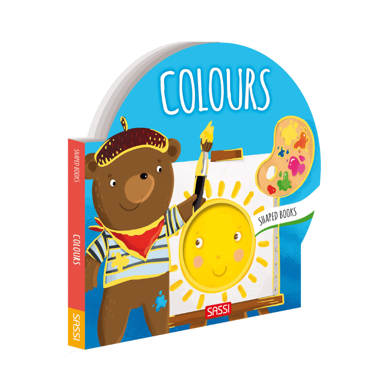 Sassi Shaped Board Book - Colours