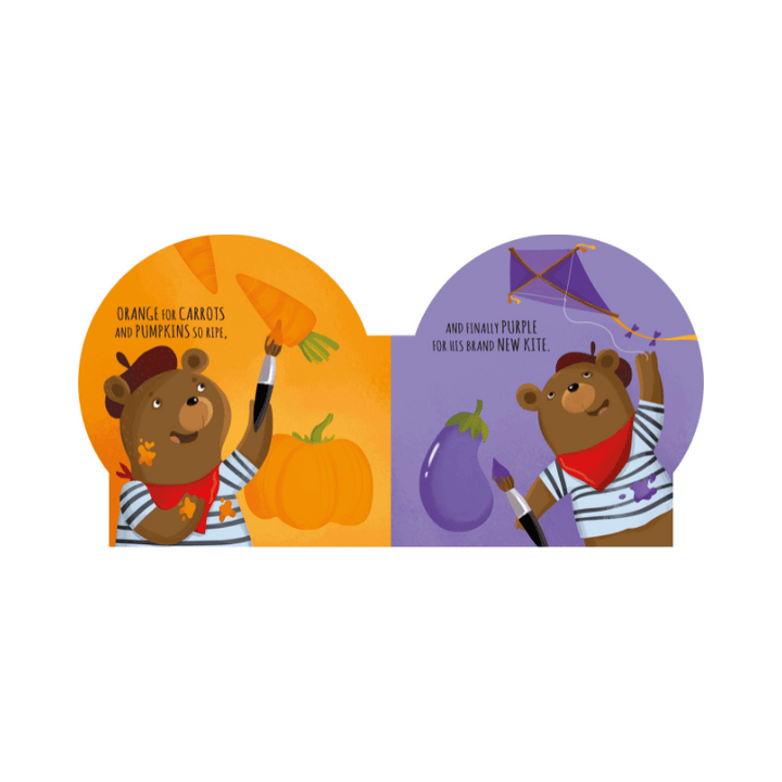 Sassi Shaped Board Book - Colours