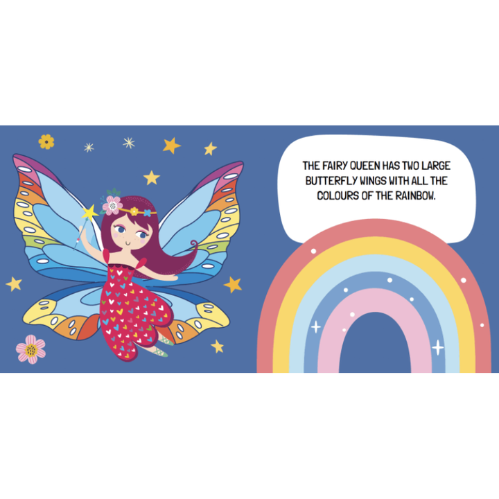 Sassi 3D Puzzle and Book Set - Learn Fairies, 40 pcs