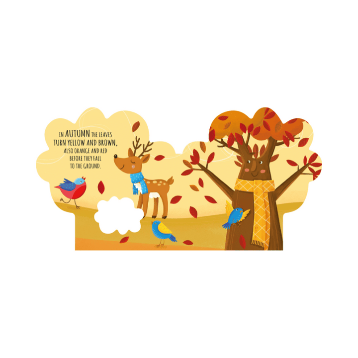 Sassi Shaped Board Book - Seasons