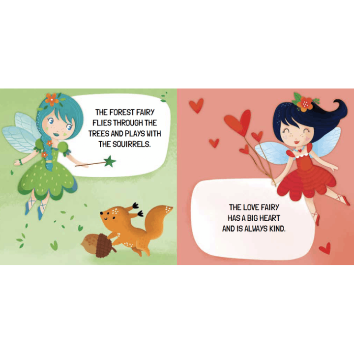 Sassi 3D Puzzle and Book Set - Learn Fairies, 40 pcs