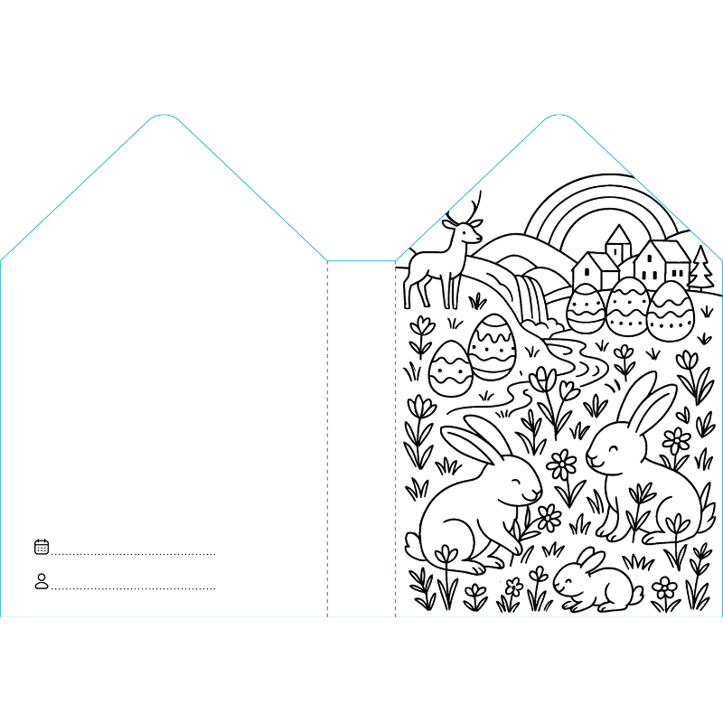 Sassi Colouring Book House - Pets