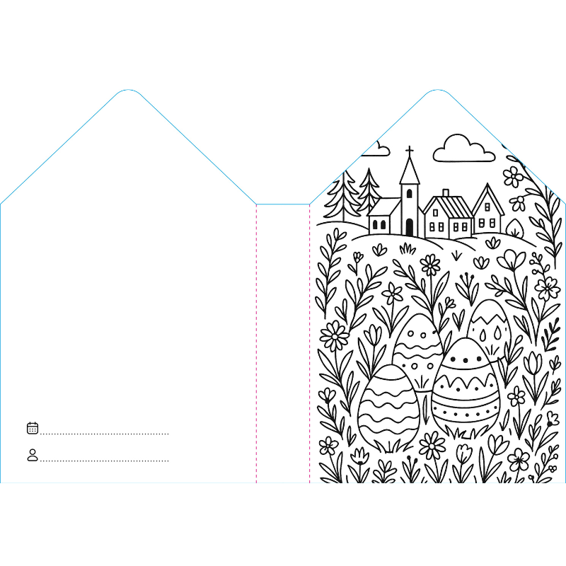 Sassi Colouring Book House - Pets