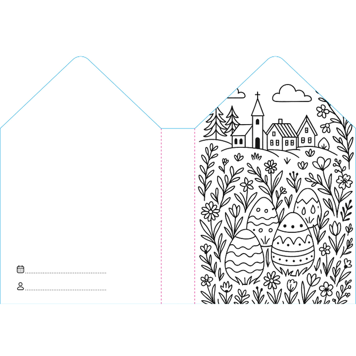 Sassi Colouring Book House - Pets