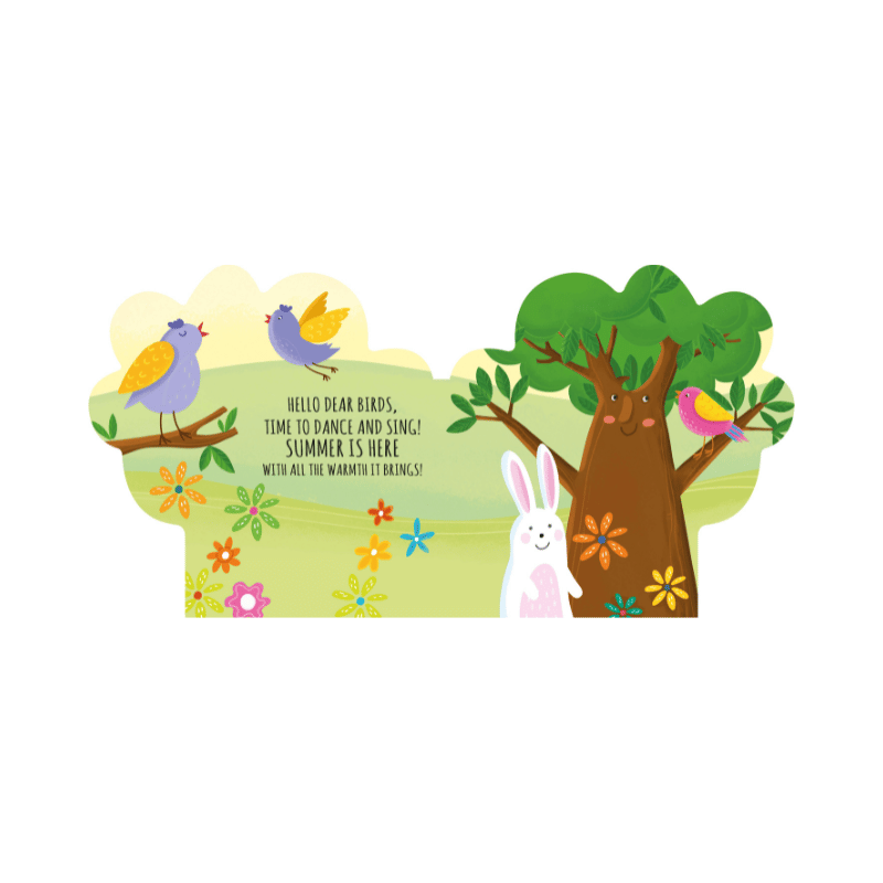 Sassi Shaped Board Book - Seasons